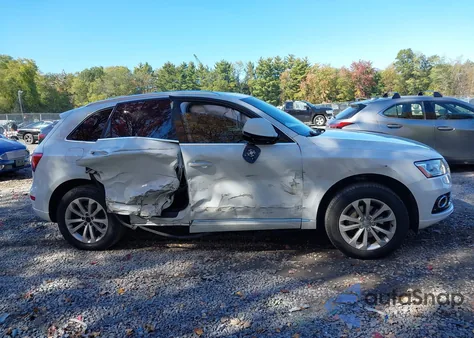 2017 Audi Q5 2.0T Premium from USA, damaged, VIN WA1C2AFP6HA018066